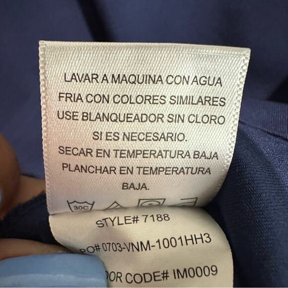 Grey's Anatomy V-Neck Scrub TOP 3-Pocket STRETCH SZ XS - Picture 13 of 16